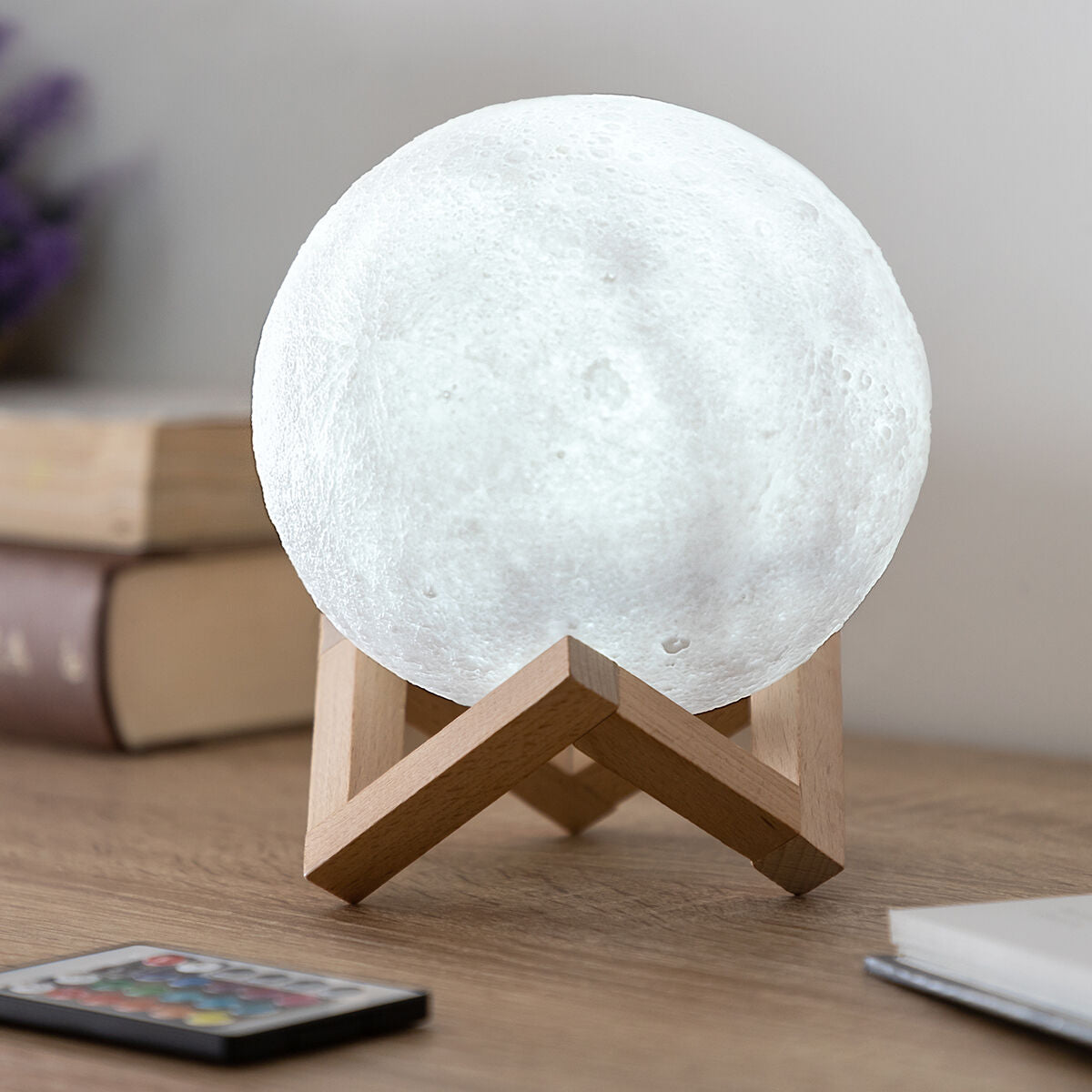 Wiederaufladbare LED Lampe Mond Moondy - AWK Flagship