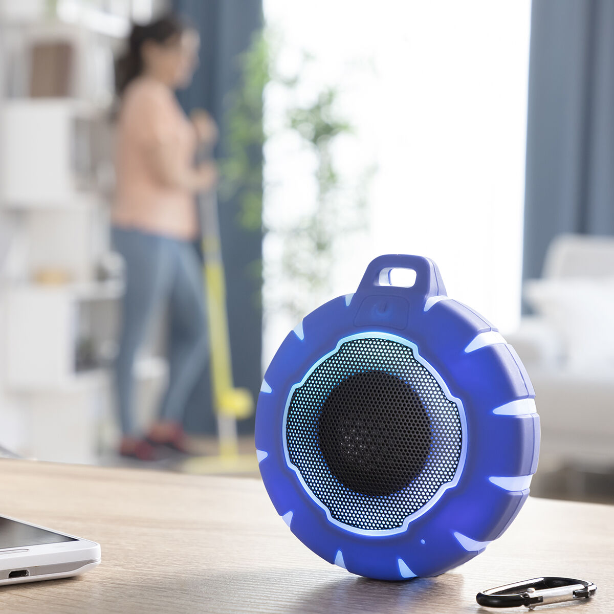 Kaufe Schwebender kabelloser Lautsprecher mit LED Floaker InnovaGoods bei AWK Flagship um € 32.00