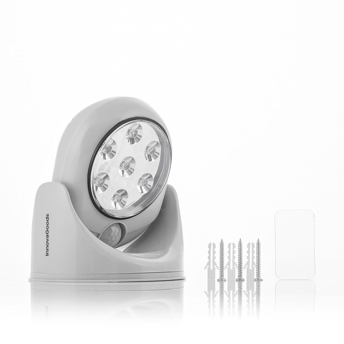 InnovaGoods® LED-Lampe mit Bewegungssensor Lumact 360º, mit 360 Grad LED-Licht und kompaktem Design. Nachtlicht, ideal für Zuhau