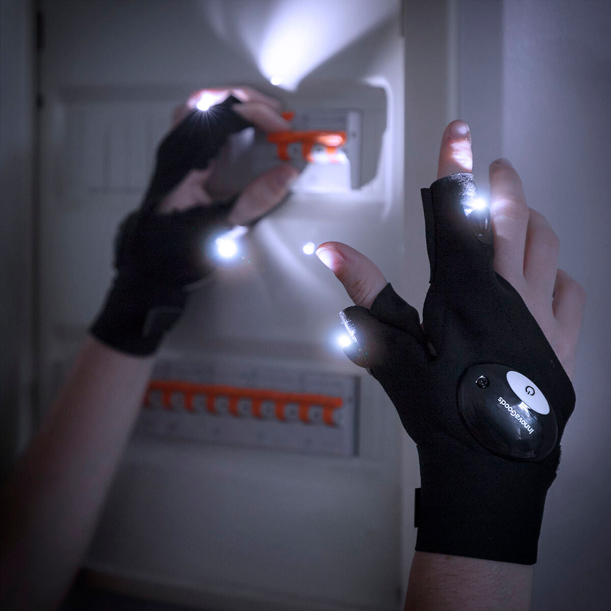 LED-Licht-Handschuhe Gleds InnovaGoods 2 Stück - AWK Flagship