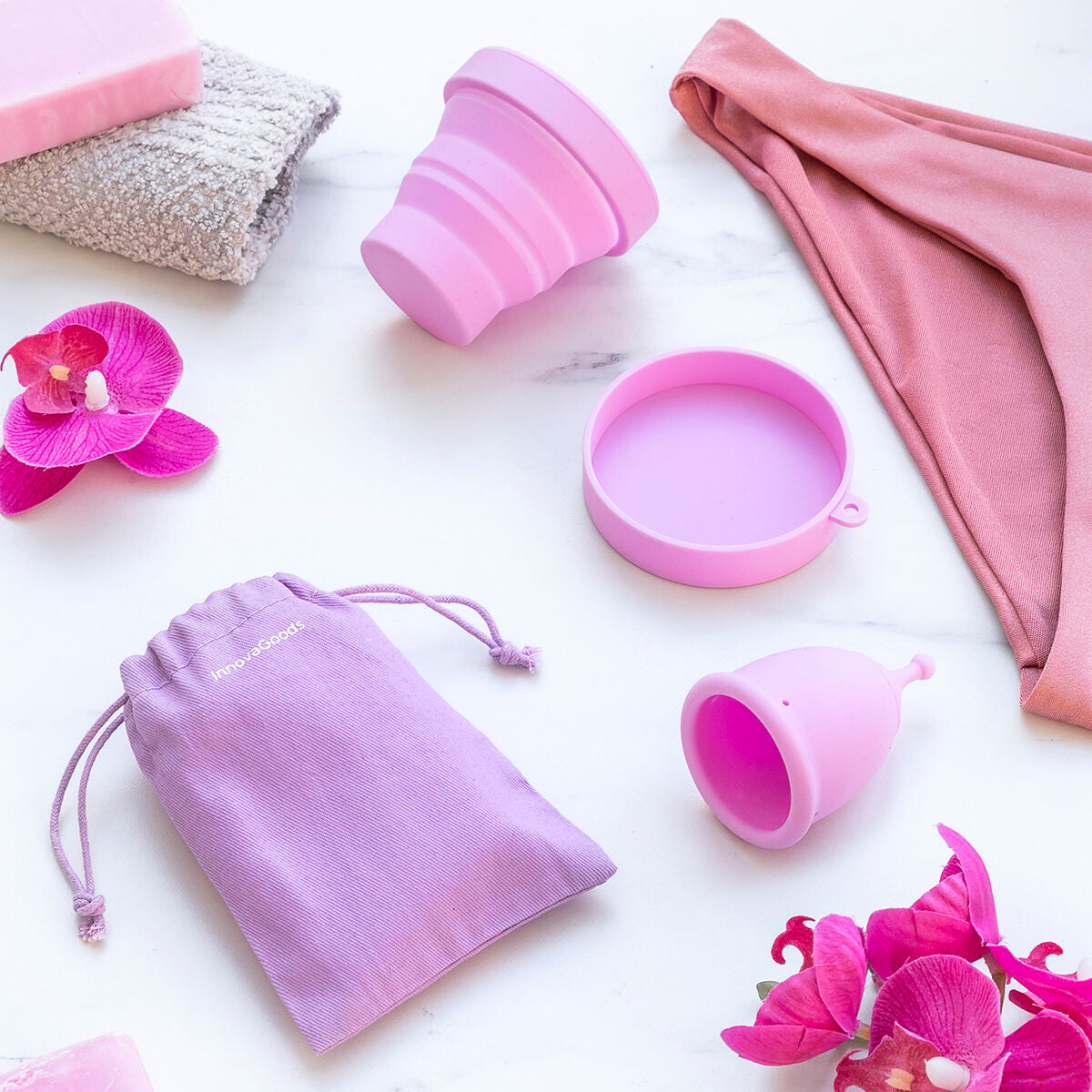 Menstruationstasse mit Zubehör Kuppy InnovaGoods - AWK Flagship