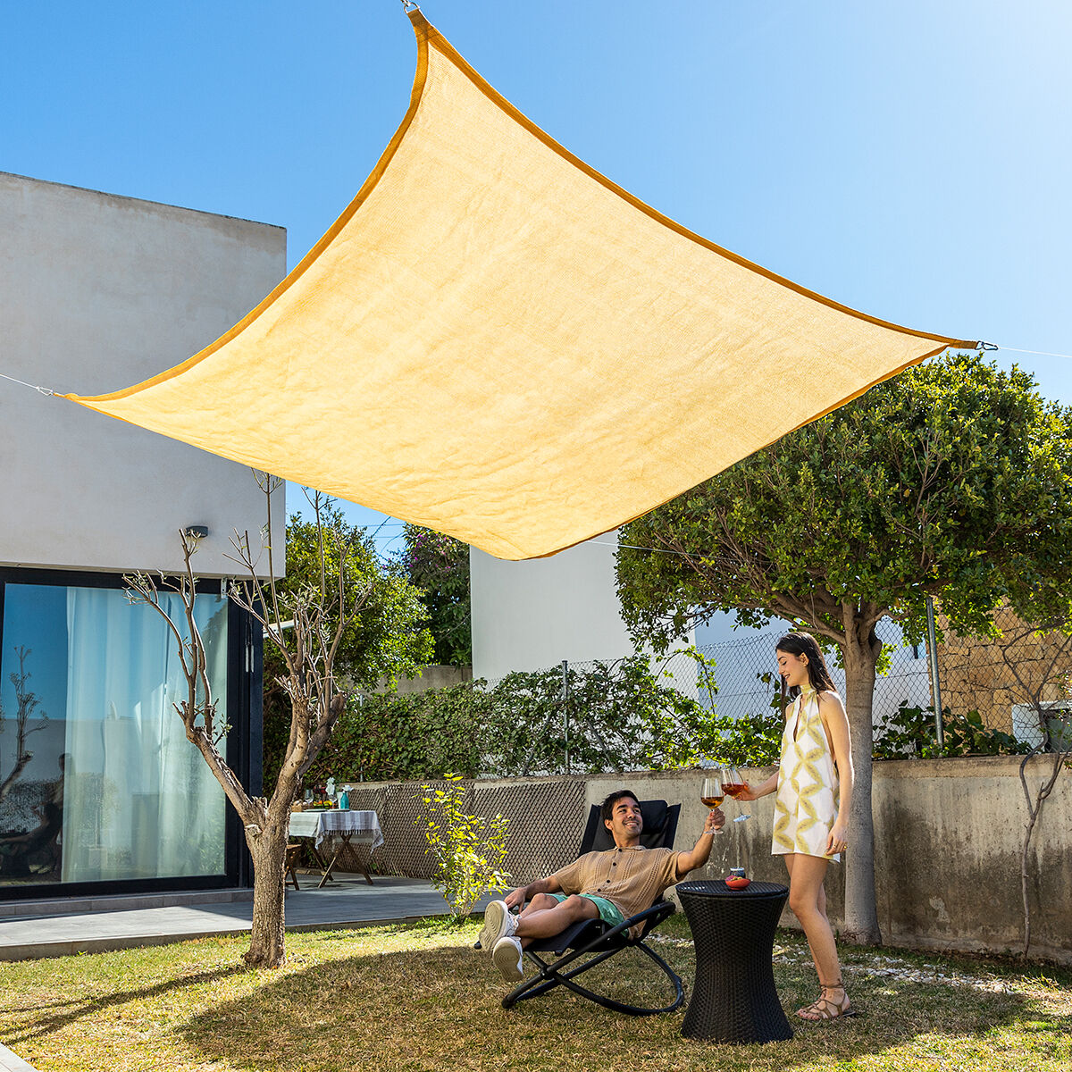 Kaufe Rechteckiges Sonnensegel Shazail InnovaGoods 2 x 3 m bei AWK Flagship um € 44.00