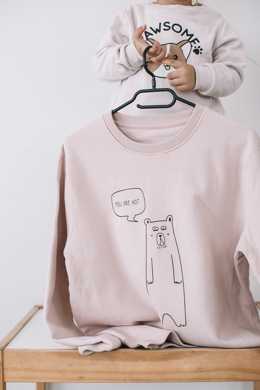 Oversize-Sweatshirt „You Are Hot“ – Detailansicht 1