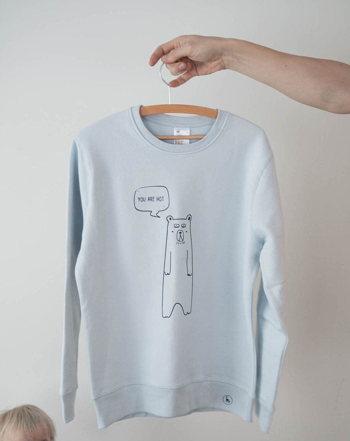 Oversize-Sweatshirt „You Are Hot“ – Produktansicht 2
