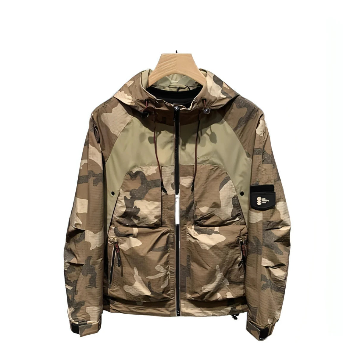 A.1 Herren Camouflage-Jacke mit Kapuze – Produktansicht 5