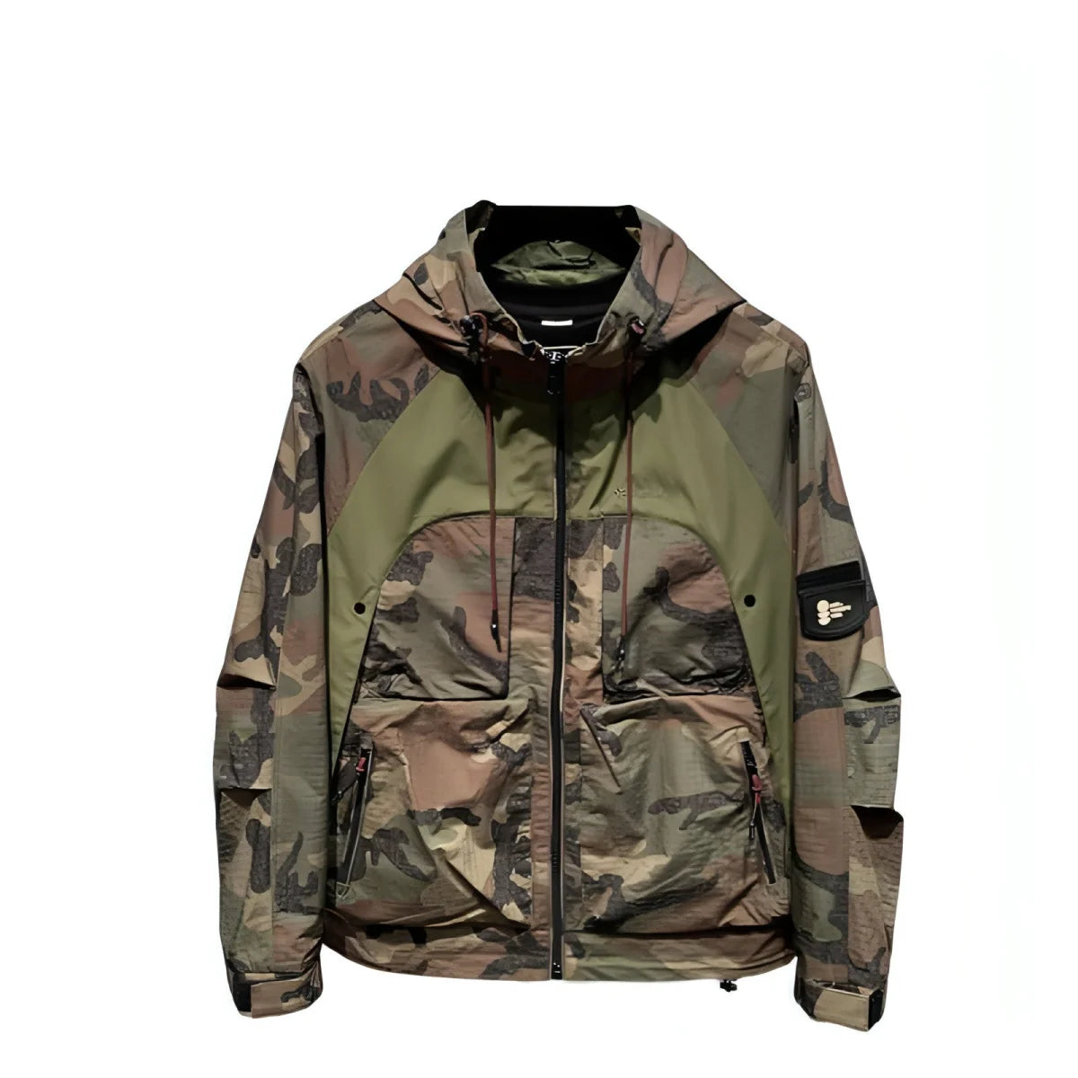 A.1 Herren Camouflage-Jacke mit Kapuze – Produktansicht 4