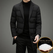 A.1 Herren Daunenjacke mit Schalkragen
