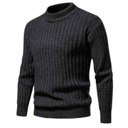 A.1 Herren Strickpullover mit Rundhals