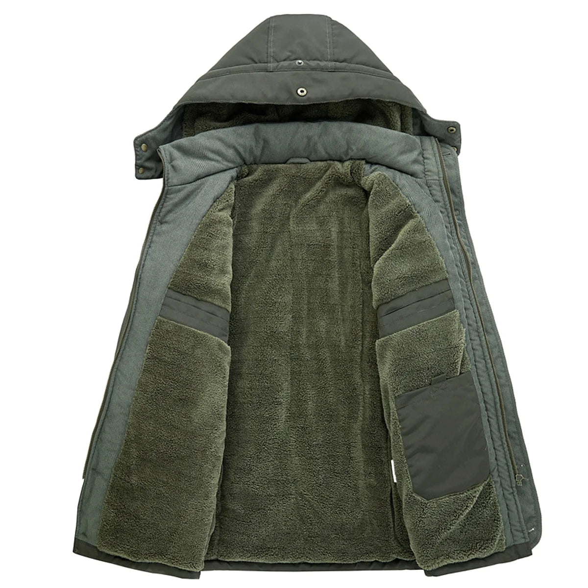 A.1 Herren Baumwolljacke mit Lammwollfutter