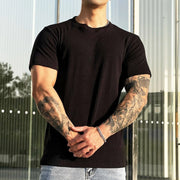 A1 Herren Fitness-T-Shirt Slim Fit