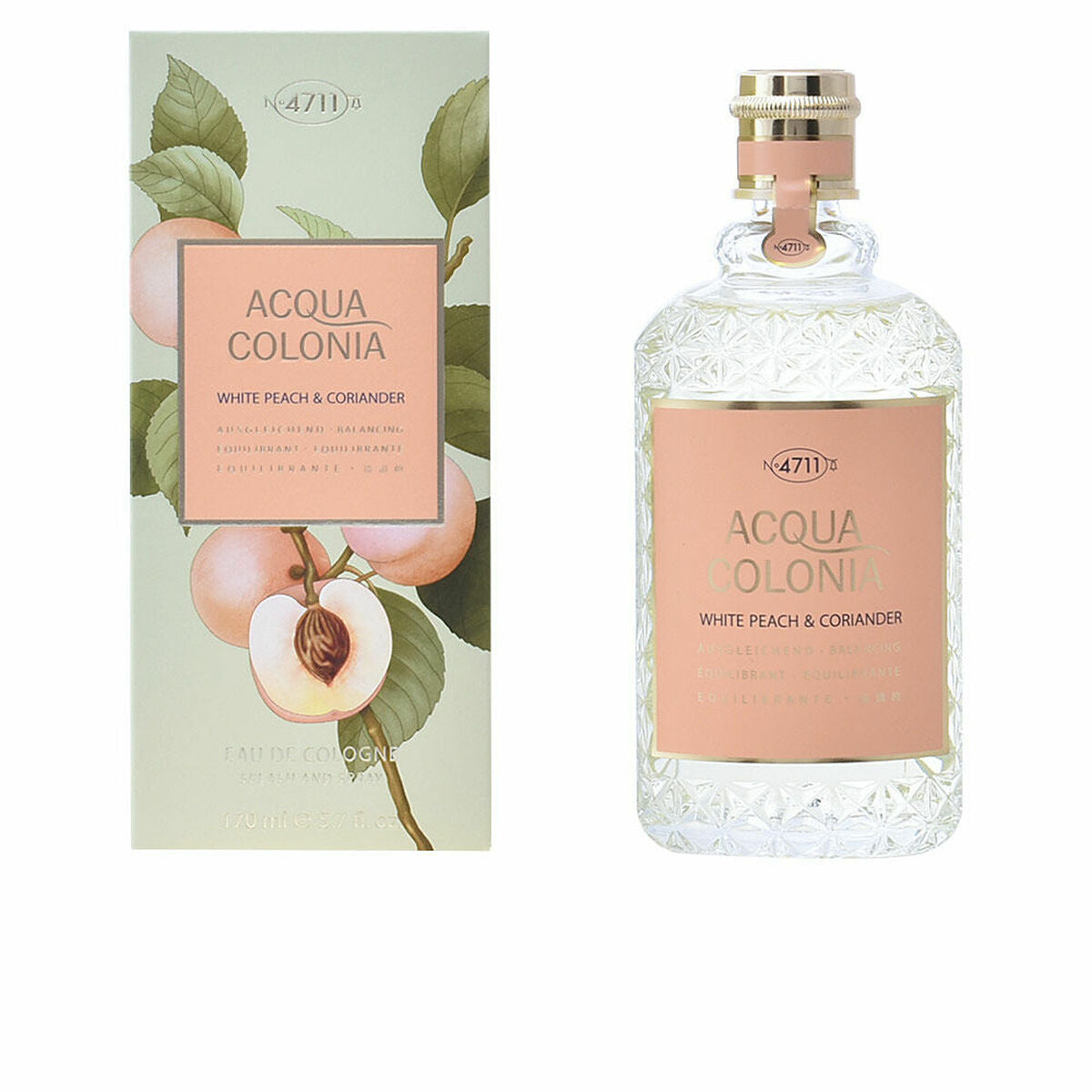 Acqua Colonia White Peach Unisex Parfüm 170 ml EDC - Neuheiten