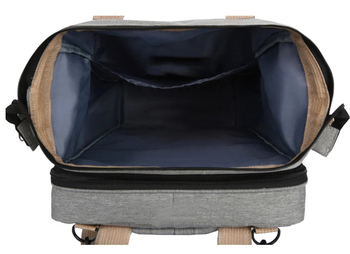 ALLFASHION FoldAway Wickelrucksack mit Liegefläche