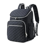ALLFASHION Gesteppter Wickelrucksack