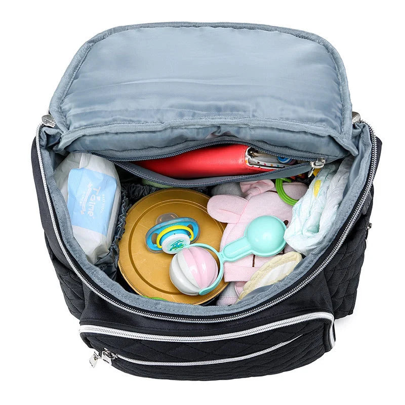 ALLFASHION Gesteppter Wickelrucksack – Produktansicht 5