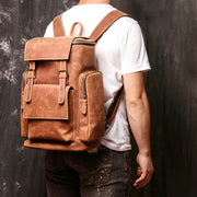 ALLFASHION HeritageLeather Laptop-Rucksack