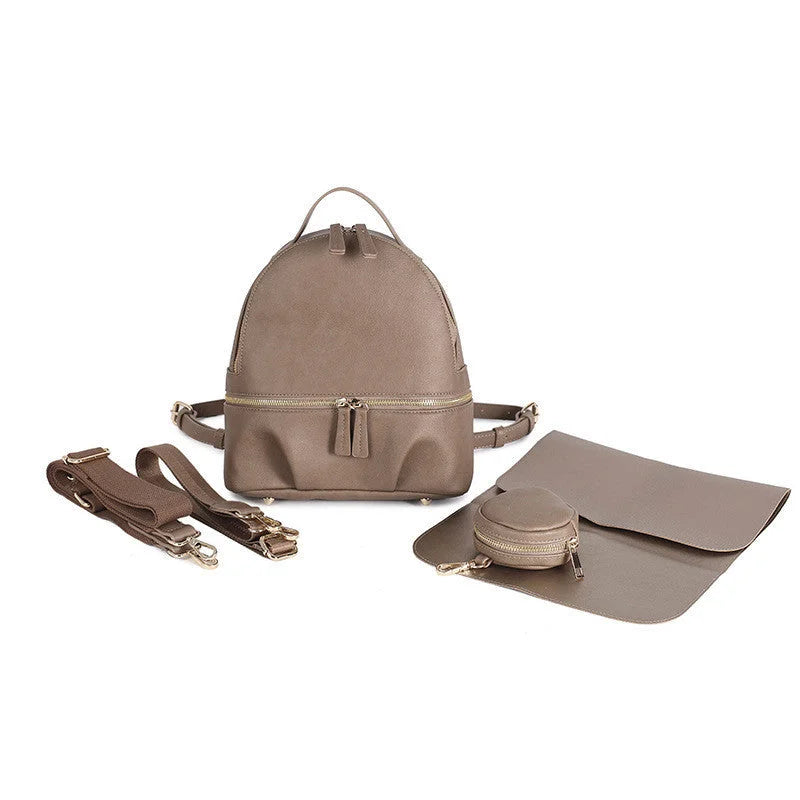 ALLFASHION MiniLeather UrbanMOM Rucksack