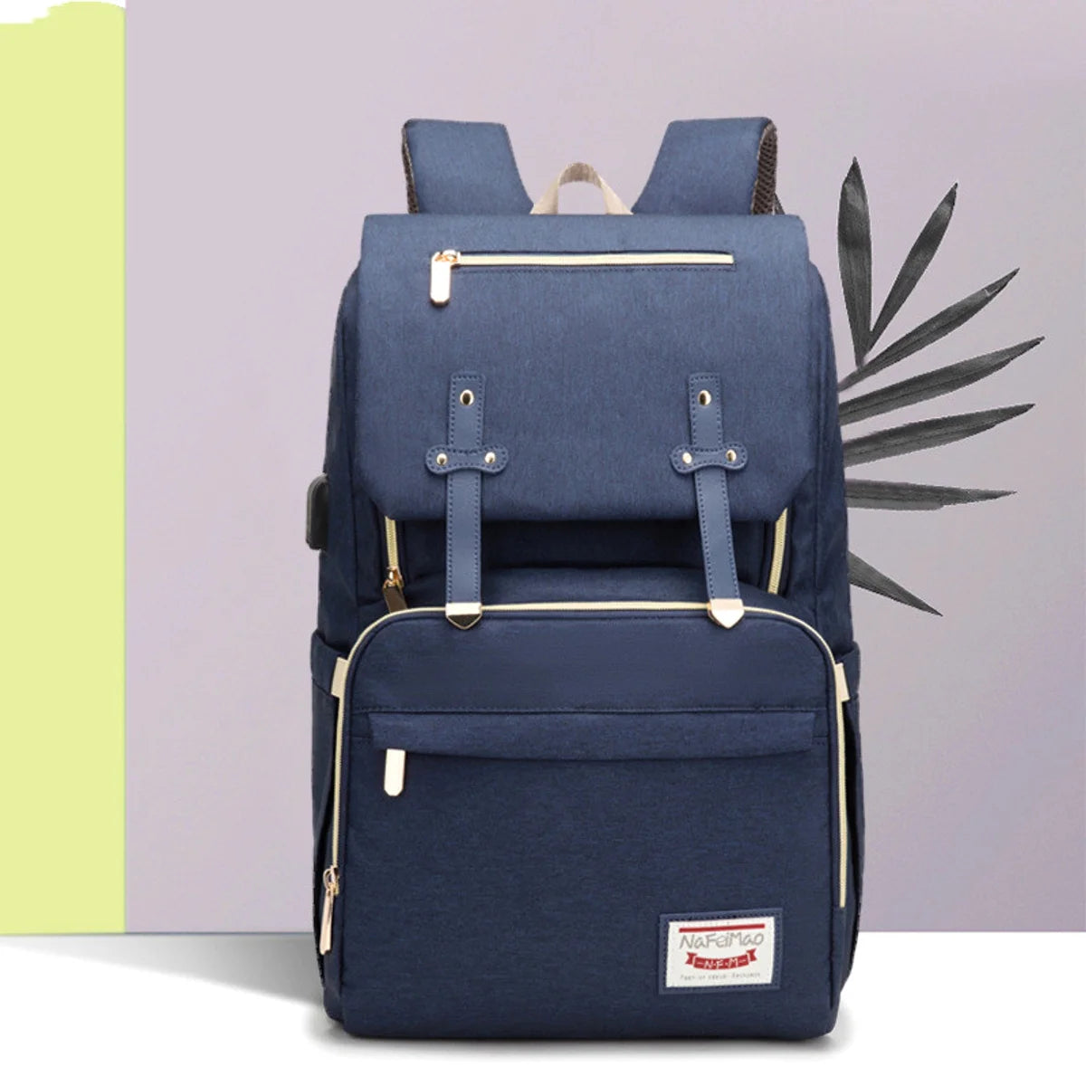 ALLFASHION MommyPro Oxford-Wickelrucksack