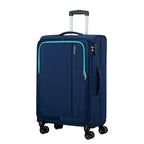 American Tourister Koffer Trolley Unisex Blau 61 L - Sport & Freizeit