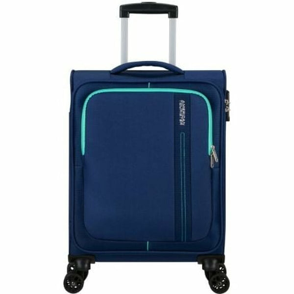 American Tourister Koffer Trolley Unisex Sportlich Blau - Sport & Freizeit