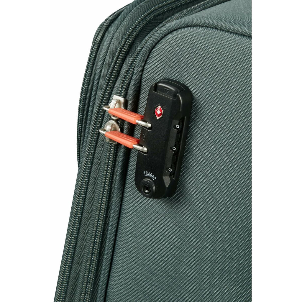 American Tourister Pulsonic Spinner Koffer grün 55 cm - Sport & Freizeit