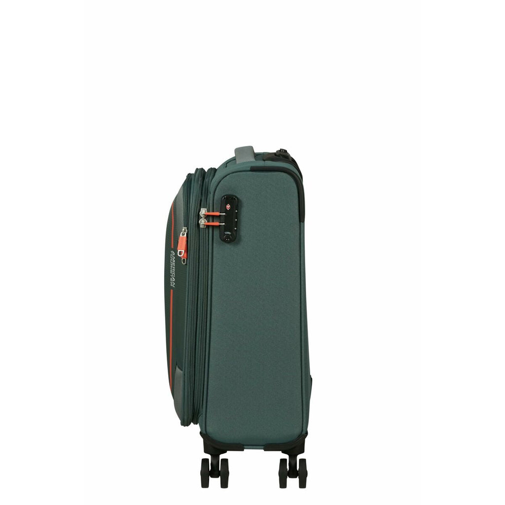 American Tourister Pulsonic Spinner Koffer grün 55 cm - Sport & Freizeit