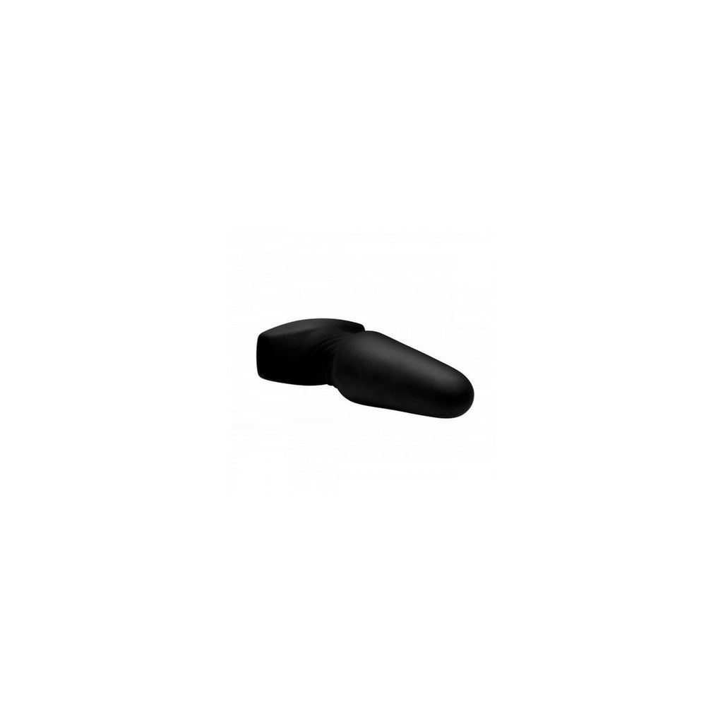 Anal Plug XR Schwarz – Silikon aufladbar mit Vibration - Erotik Shop