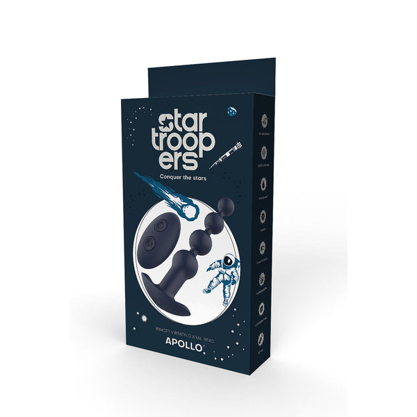 Anal-Vibrator Dream Toys STARTROOPERS APOLLO Blau aufladbar - Erotik Shop