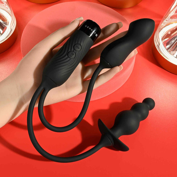 Anal-Vibrator Gender X Schwarz – Diskreter Silikon-Genuss - Erotik Shop