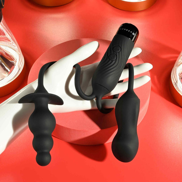 Anal-Vibrator Gender X Schwarz – Diskreter Silikon-Genuss - Erotik Shop