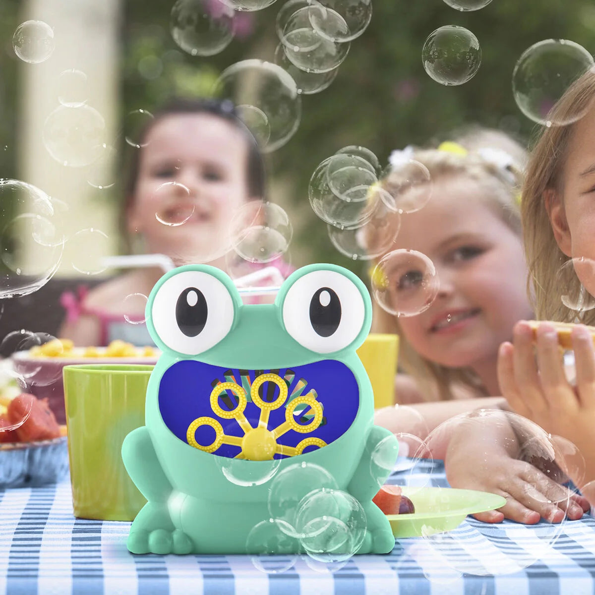 automatische Seifenblasenmaschine Froggly – Produktansicht 3