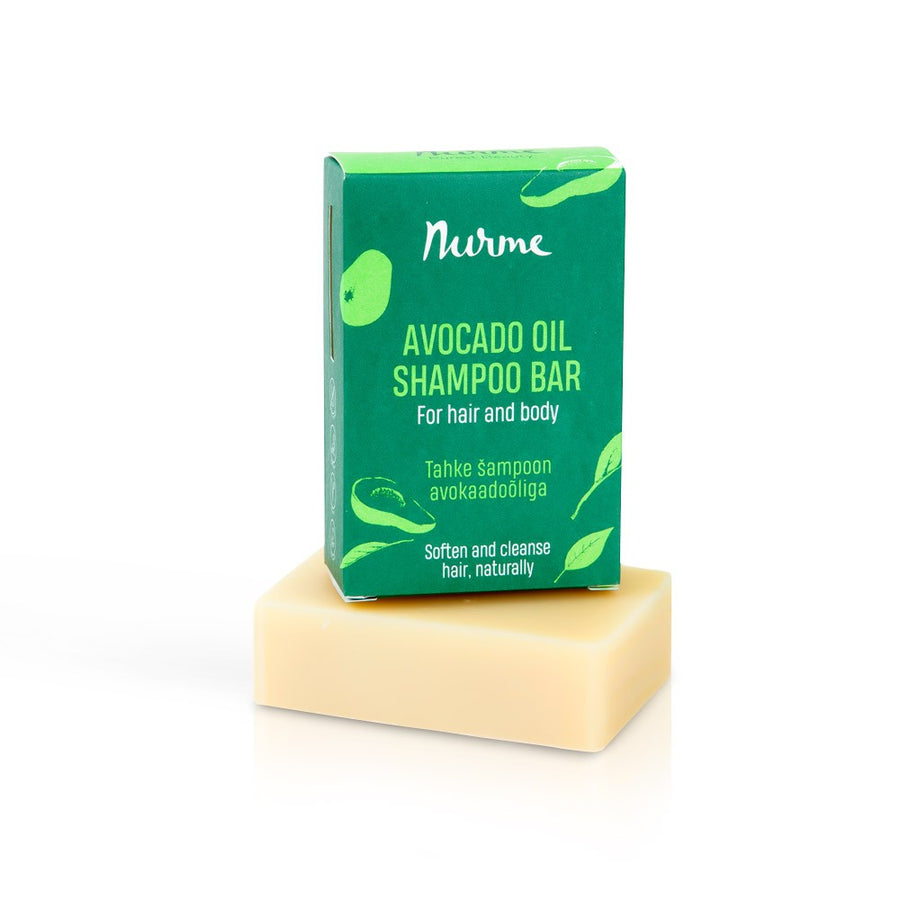 Avocado Öl Festes Shampoo – All Haar Types, 100 g