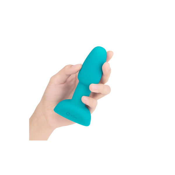 B-Vibe Anal Plug Blau mit Fernbedienung & USB-Ladung - Erotik Shop