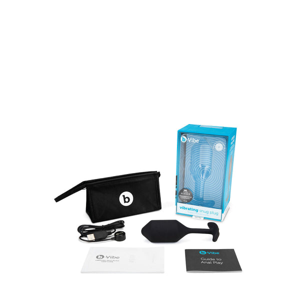 B-Vibe Anal Plug – Silikon Schwarz Für Anfänger Flexibel - Erotik Shop
