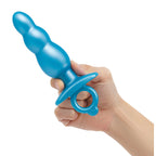 B-Vibe Analplug Blau aus Silikon – 3,3 cm Durchmesser - Erotik Shop
