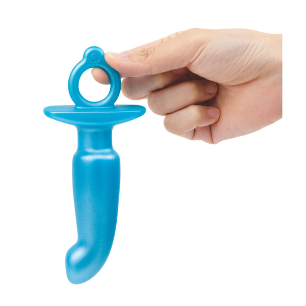 B-Vibe Analplug Silikon Blau – 14,3 cm für Einsteiger - Erotik Shop
