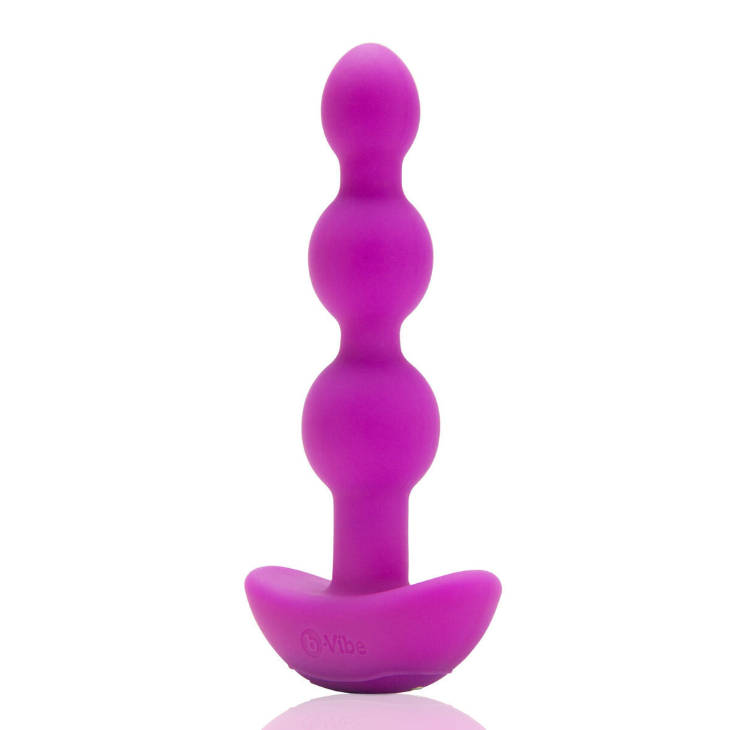 B-Vibe Rosa Analkugeln mit Fernbedienung und USB-Ladung - Erotik Shop