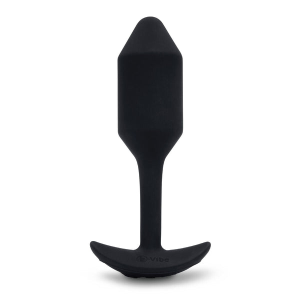 B-Vibe Snug M Analplug Vibrating Schwarz mit 4 Vibrationen - Erotik Shop