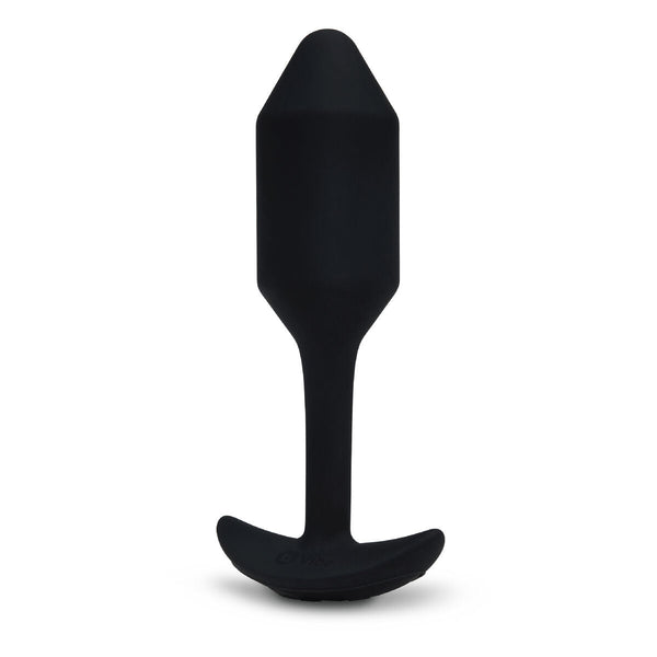B-Vibe Snug M Analplug Vibrating Schwarz mit 4 Vibrationen - Erotik Shop