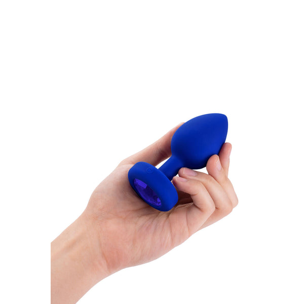 B-Vibe Vibrator Jewel L/XL – Silikon marineblau 15 Vibrationen - Erotik Shop