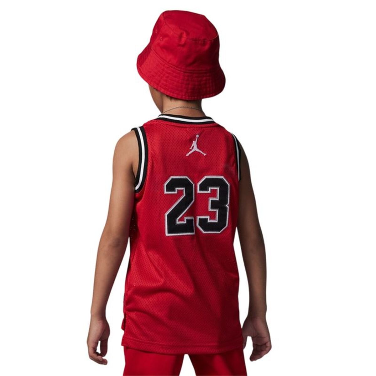 Tanktop Kind Jordan 23 Jersey Rot Basketball - Sport & Freizeit