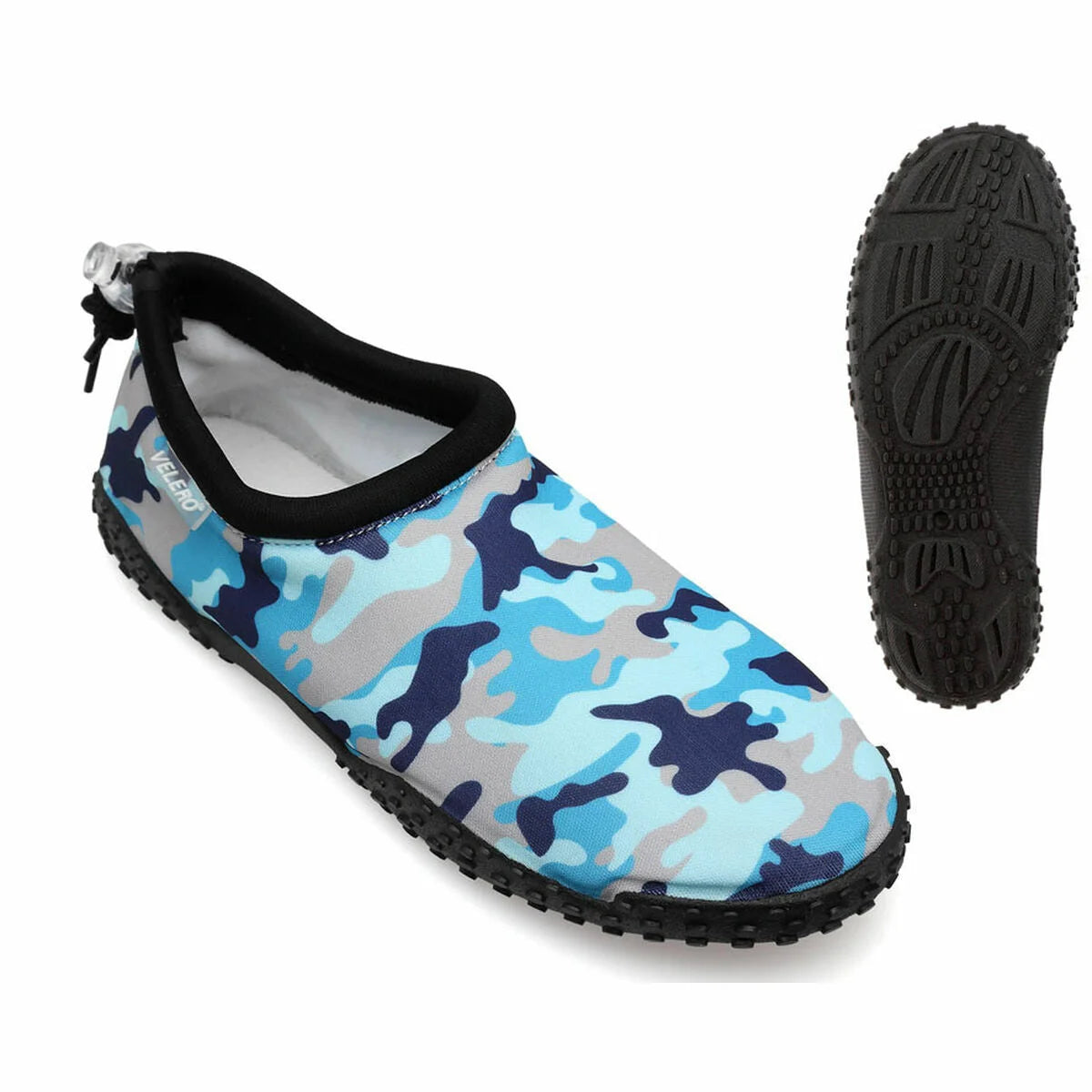 Unisex-Neoprenschuhe Camouflage – Blau – Produktansicht 5