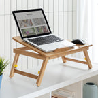 Bambus Beistelltisch klappbar Lapwood InnovaGoods