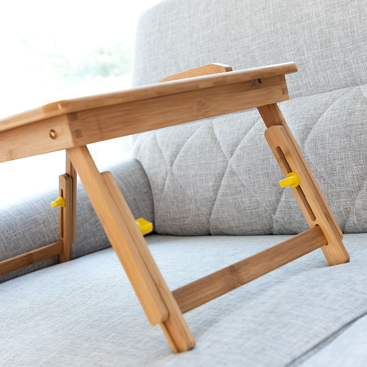 Bambus Beistelltisch klappbar Lapwood InnovaGoods