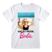 Barbie Vacay Mode Unisex-T-Shirt – Weiß
