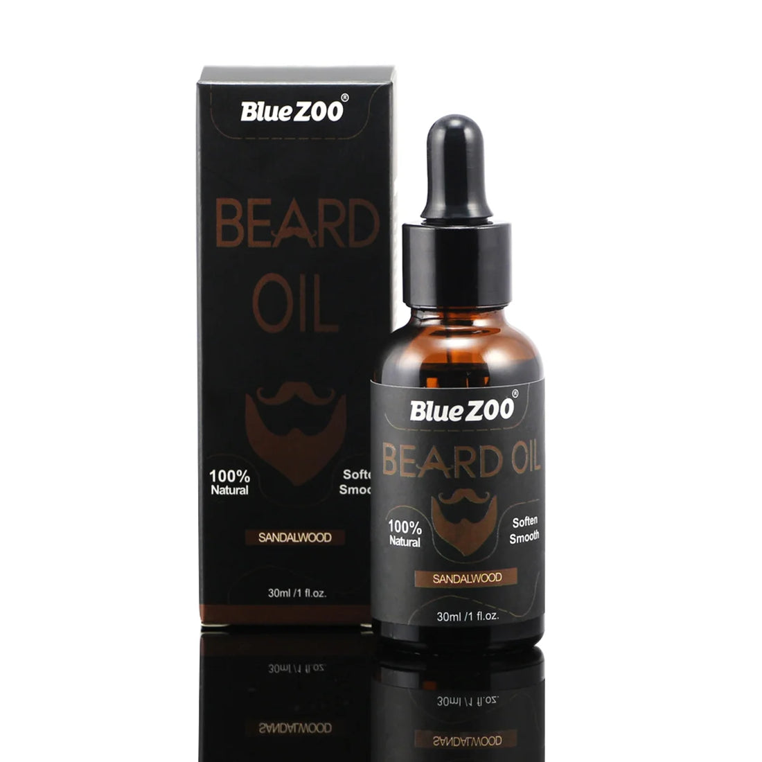 Bartpflegeöl mit Traubenkern- & Jojobaöl – 30 ml – Detailansicht 2