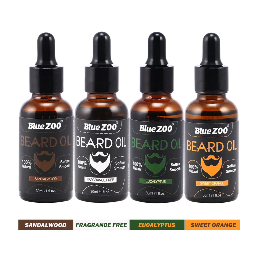 Bartpflegeöl mit Traubenkern- & Jojobaöl – 30 ml – Detailansicht 1