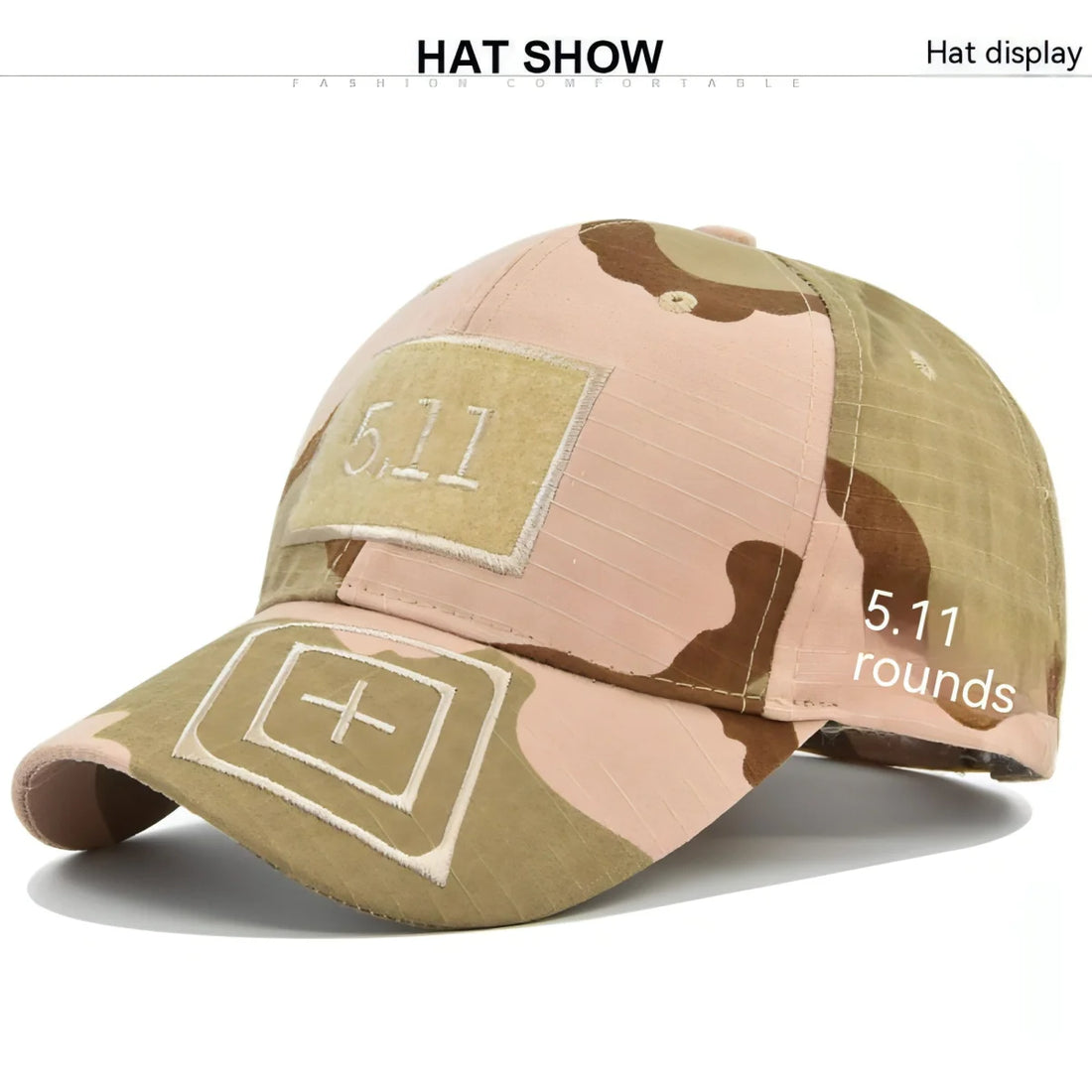 Basecap mit 3D-Stickerei – Detailansicht 3