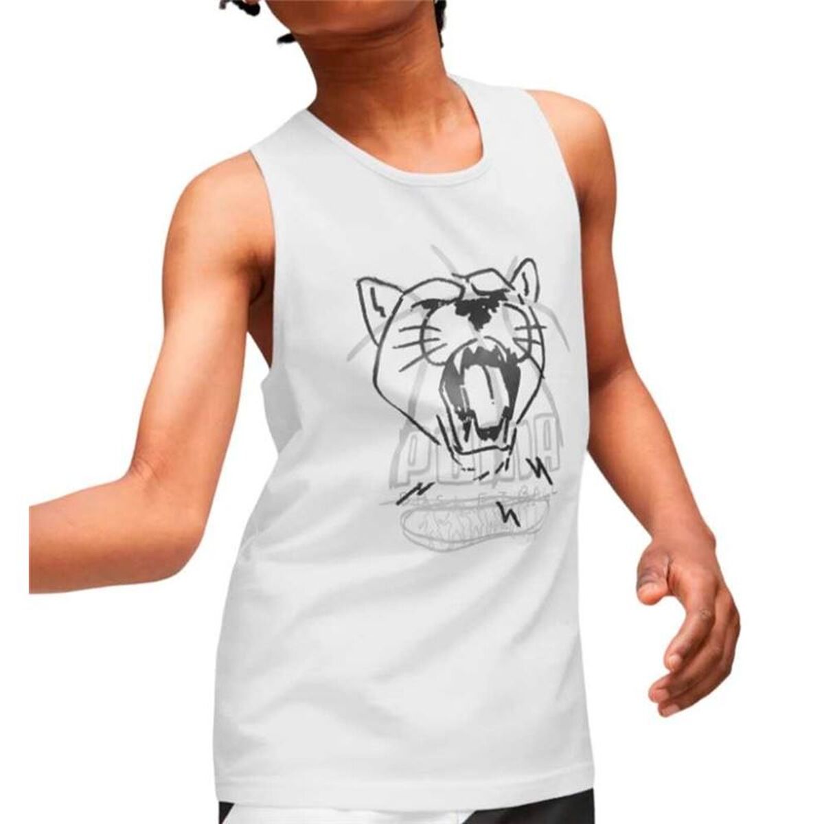 Basketball T Shirt Puma Weiß kaufen online - Sport & Freizeit