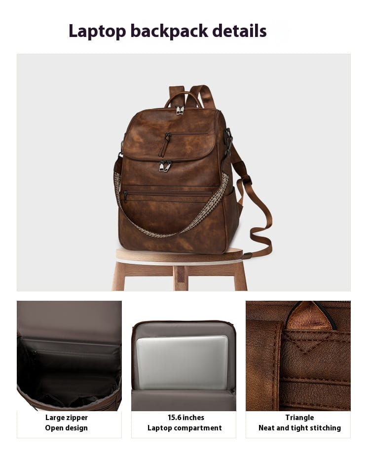 ALLFASHION RetroSense College-Rucksack