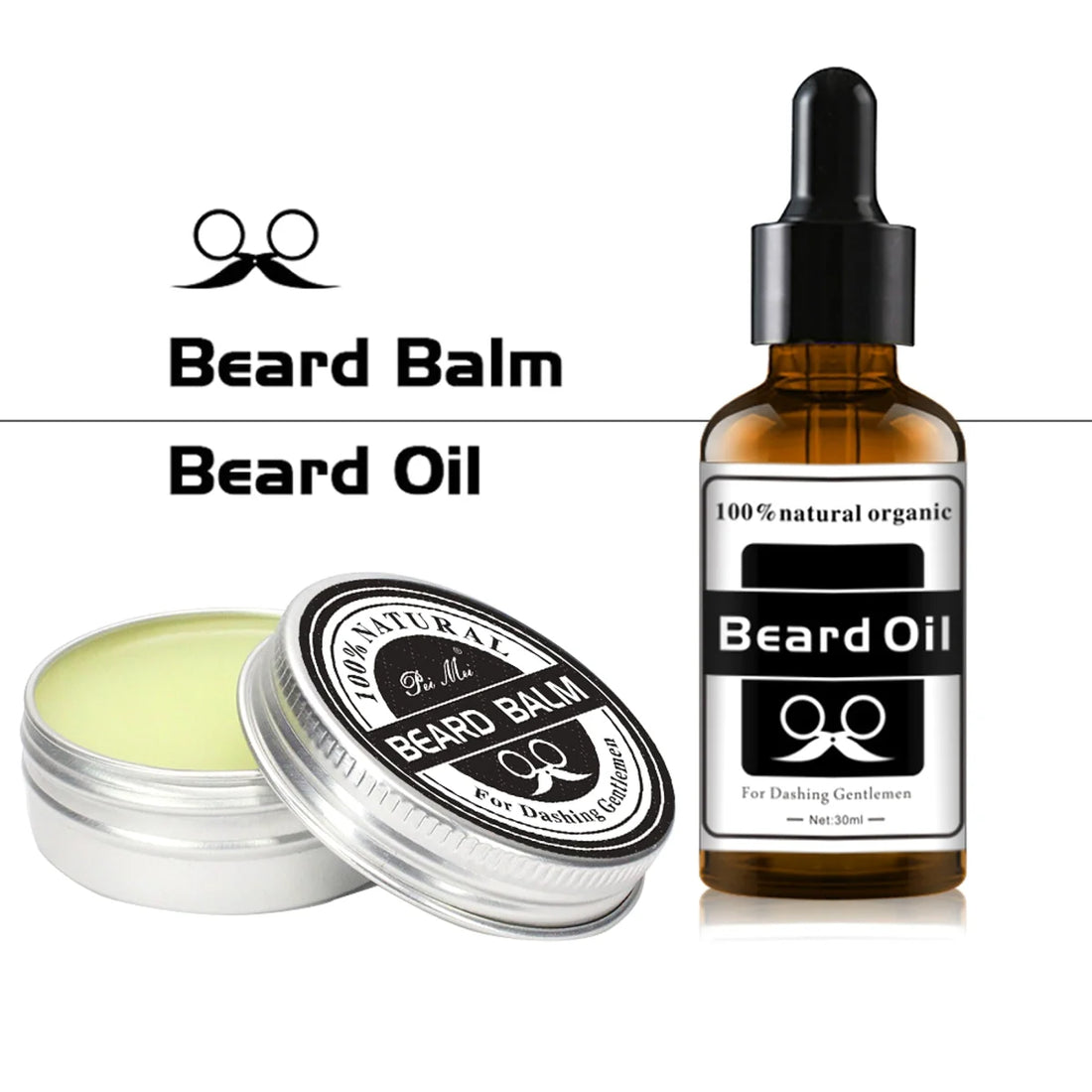 Beard & Stache Bartpflegeöl mit Creme – 30 ml – Detailansicht 4